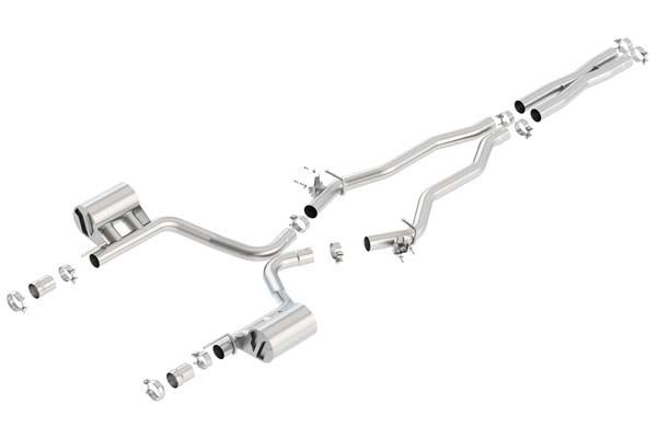 2.75 in. ATAK Stainless Steel Cat-Back Exhaust System Fit for 2015 Challenger SRT 392