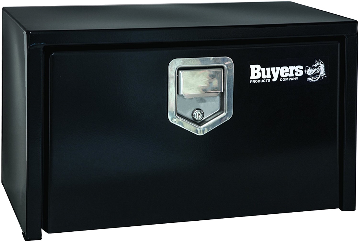 18 x 18 x 36 in. Underbody Box Black Steel