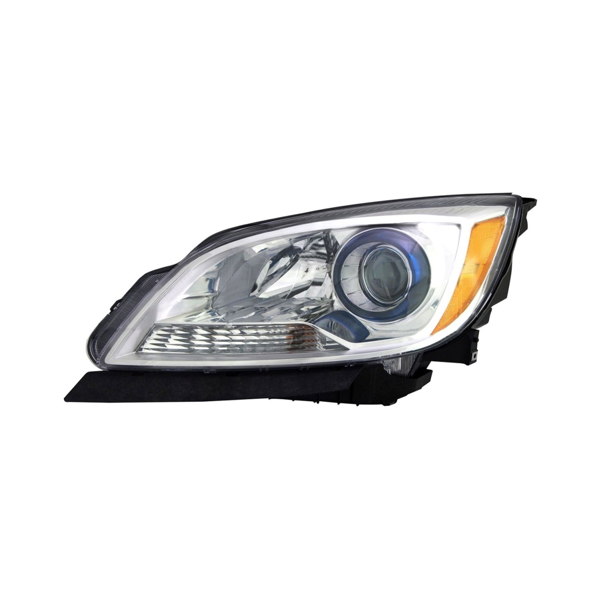 Driver Side Replacement Head Light for 2012-2017 Buick Verano, Black