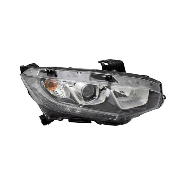Non Touring Right Hand Head Light for 2016-2018 Honda Civic