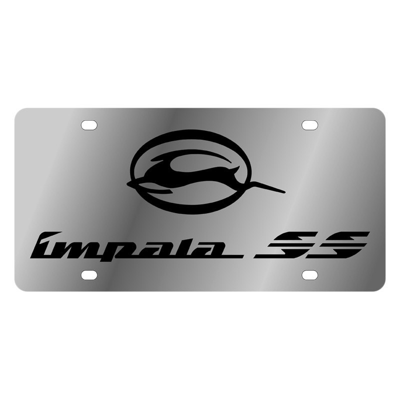 Impala Logo On A Stainless Steel Plate
