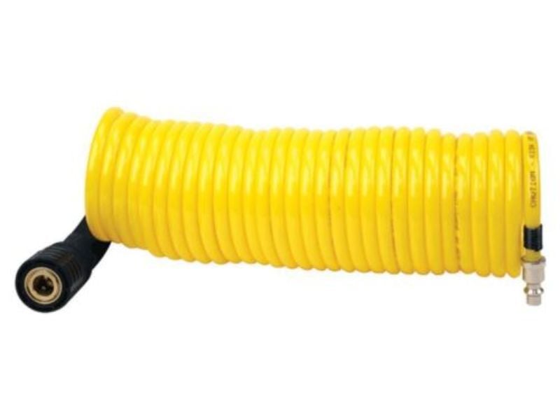 VIAIR 30 Ft Extension Coil Hose Closed-Ended 1/4 Quick Coupler Stud (00030)