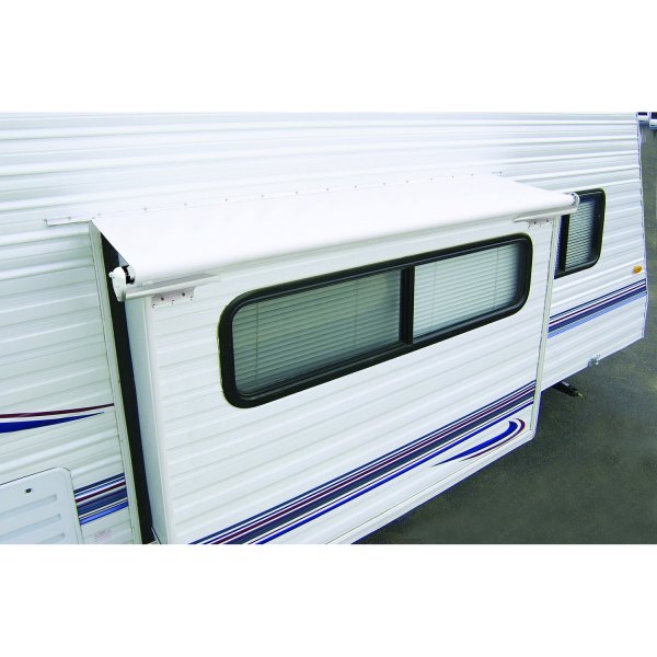 81 in. Automatically Extends & Retracts SlideOut Cover - White