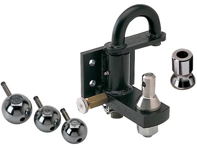 Bolt-On Pintle Hitch with 3 Stainless Balls