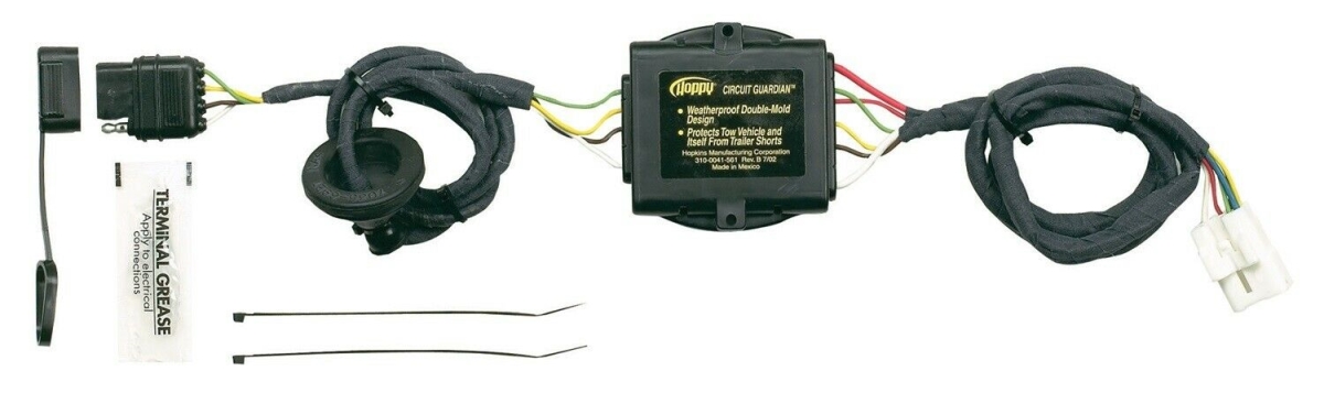 Trailer Wiring Kit for 2009-C Subaru Forester, 2010-2014 Outback Wagon Plus 2008-2017 WRX & 2015-17 Legacy