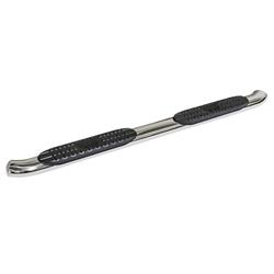 2014-2017 Silverado - Sierra 1500 & GM 2500-3500 Double Cab Pro Traxx 4 in. Oval Step Bar - Stainless Steel