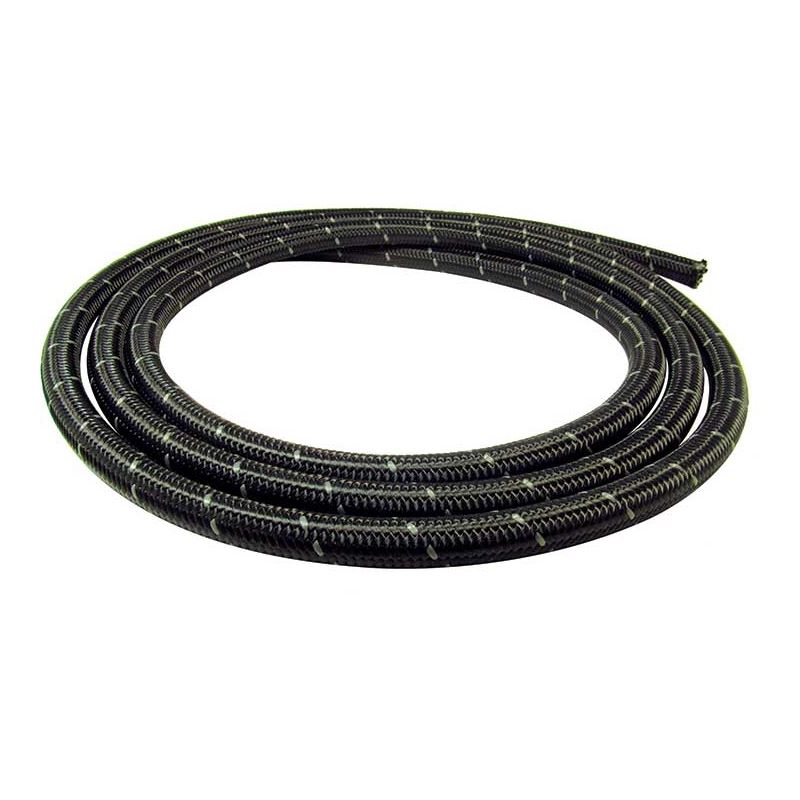 8AN x 10 ft. Flex-Fuel Hose - Black