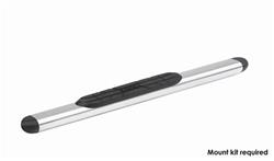 WES22-5000 53 in. Polished Stainless Steel Oval Tube Step Bars