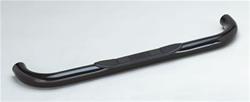 WES23-0535 1980-97 Bronco Fs F-Series Regular Cab E-Series Black Step Bars, Black