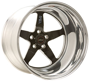 17 x 10 in. S71 Forged Anodized Wheels - Black