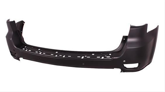 SHE088-89B Rear Bumper Cover with Parking Sensor without Chrome Trim for 2011-2015 Grand Cherokee
