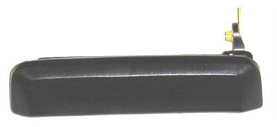 Left Hand Outer Front Door Handle for 1986-1997 Nissan P-U & 1987-1995 Pathfinder, Black