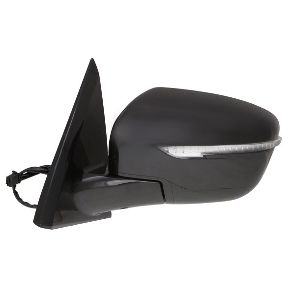 SHE1643AB-300-1 Left Outside Rear View Non-Heated Mirror with Cover for 2017-2017 Nissan Pathfinder