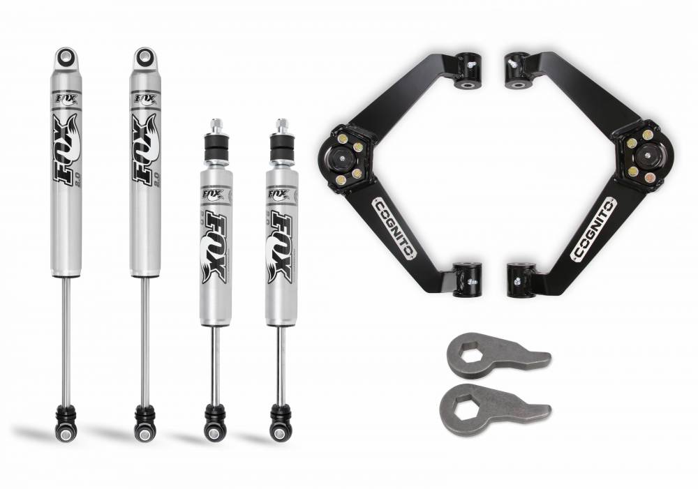 Performance Stage 2 Leveling Kit with Fox PS 2.0 IFP GM Shocks