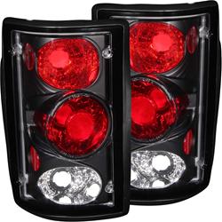 95-03 Econoline & 00-05 Excursion Tail Lights - Black