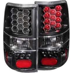 04-08 Ford F-150 LED Tail Lights LED, Black