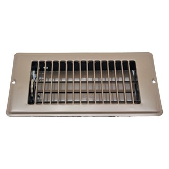 APP013-626 4 x 8 in. Floor Register, Brown