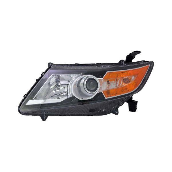 20-9490-00-9 Left Hand Driver Side Replacement Headlight for 2014-2017 Honda Odyssey, Black
