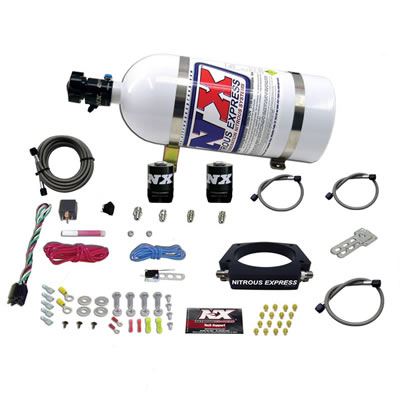 Nitrous Express NIT20933-10 102 mm GM LS Plate System with 10 lbs Bottle