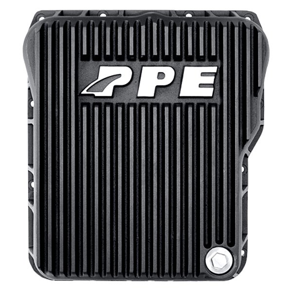 Brushed Heavy Duty Deep Transmission Pan for GM Allison 1000 & 2000 Series - Black