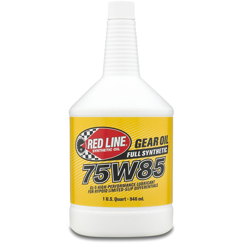 RED50104 12 qt Synthetic 75W85 Gear Oil