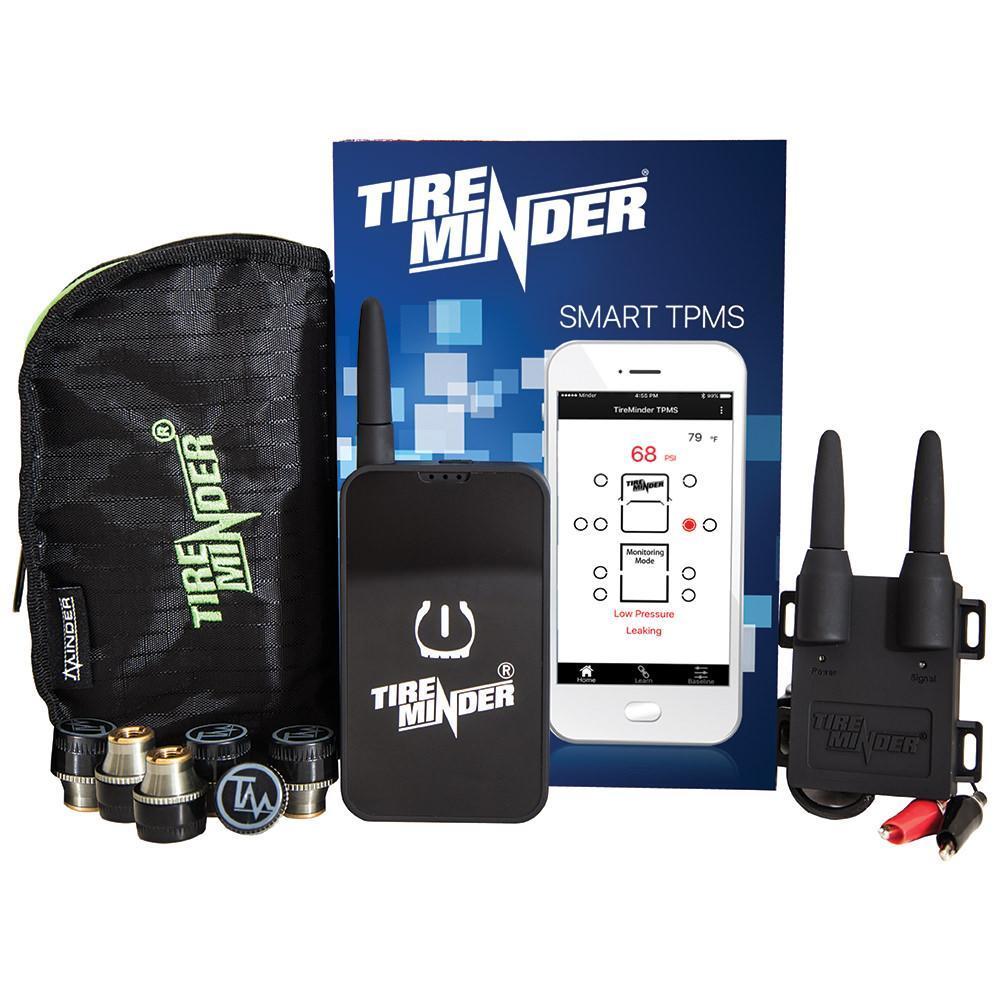 TireMinder Smart TPMS with 6 Transmitters for RVs, Motorhomes, 5th Wheels, Coaches, and Trailers in Blue | Camping World