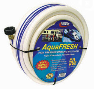 0.5 in. x 50 ft. Drinking Water Hose, White