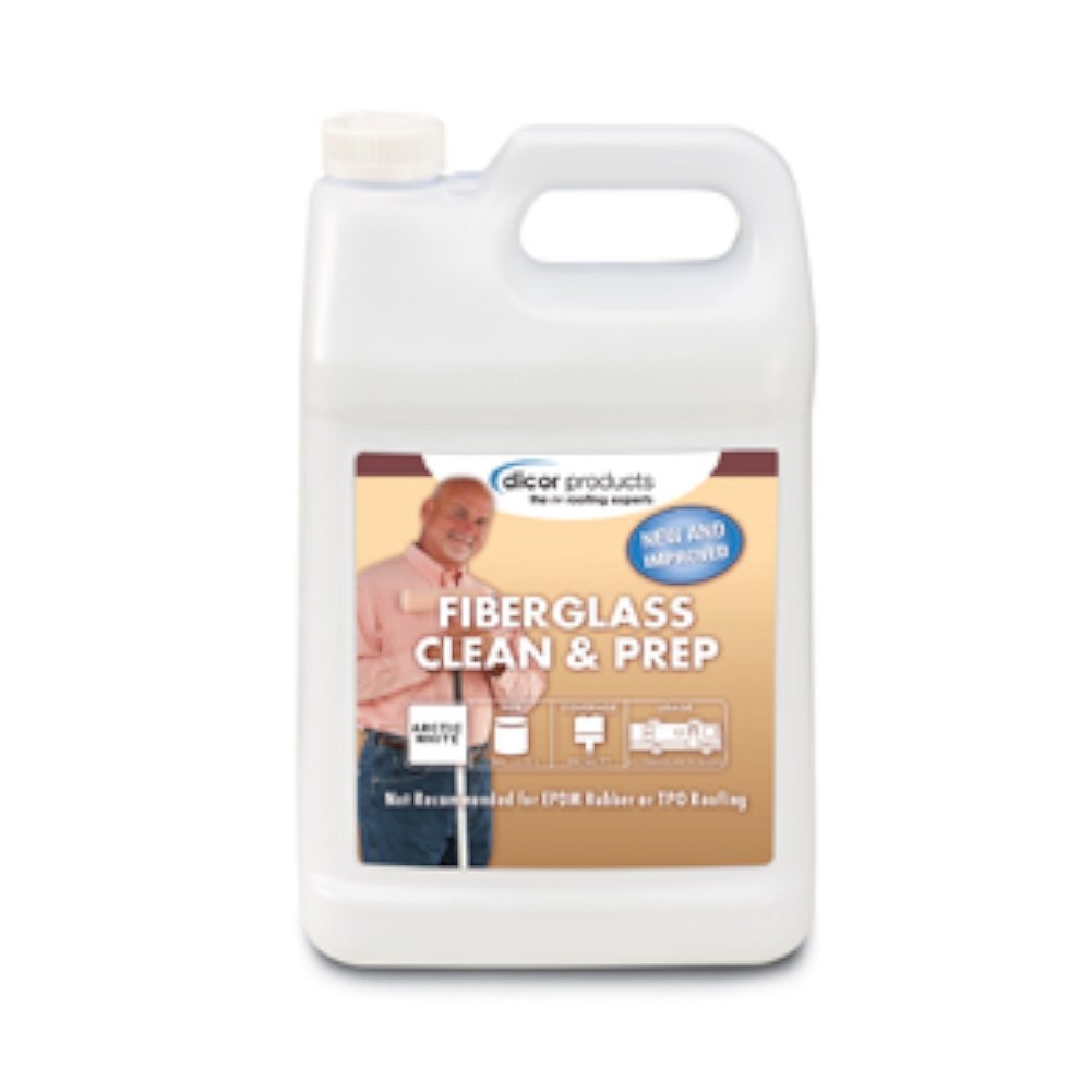 1 gal Fiberglass Clean & Prep Roof Coating System