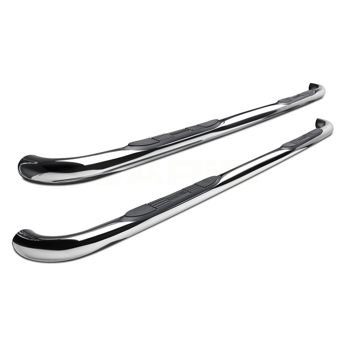 23-2350 3 in. E-Series Polished Step Bars for 2004-2008 F150 Super Cab