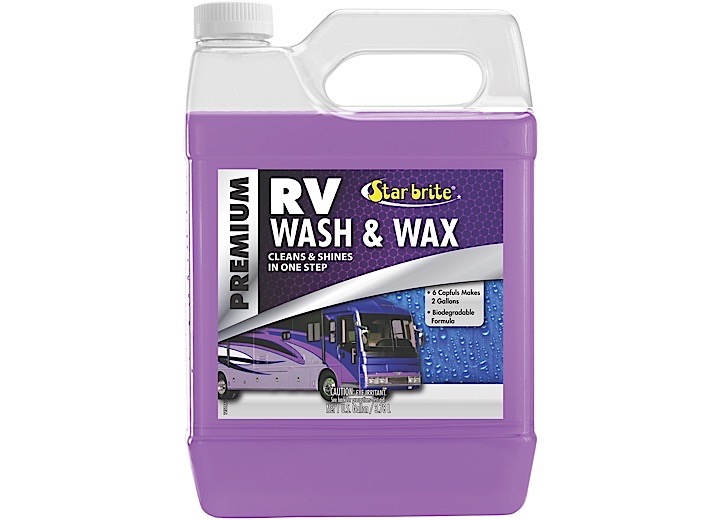 RV Wash & Wax with PTEF One Step Concentrated Cleaner