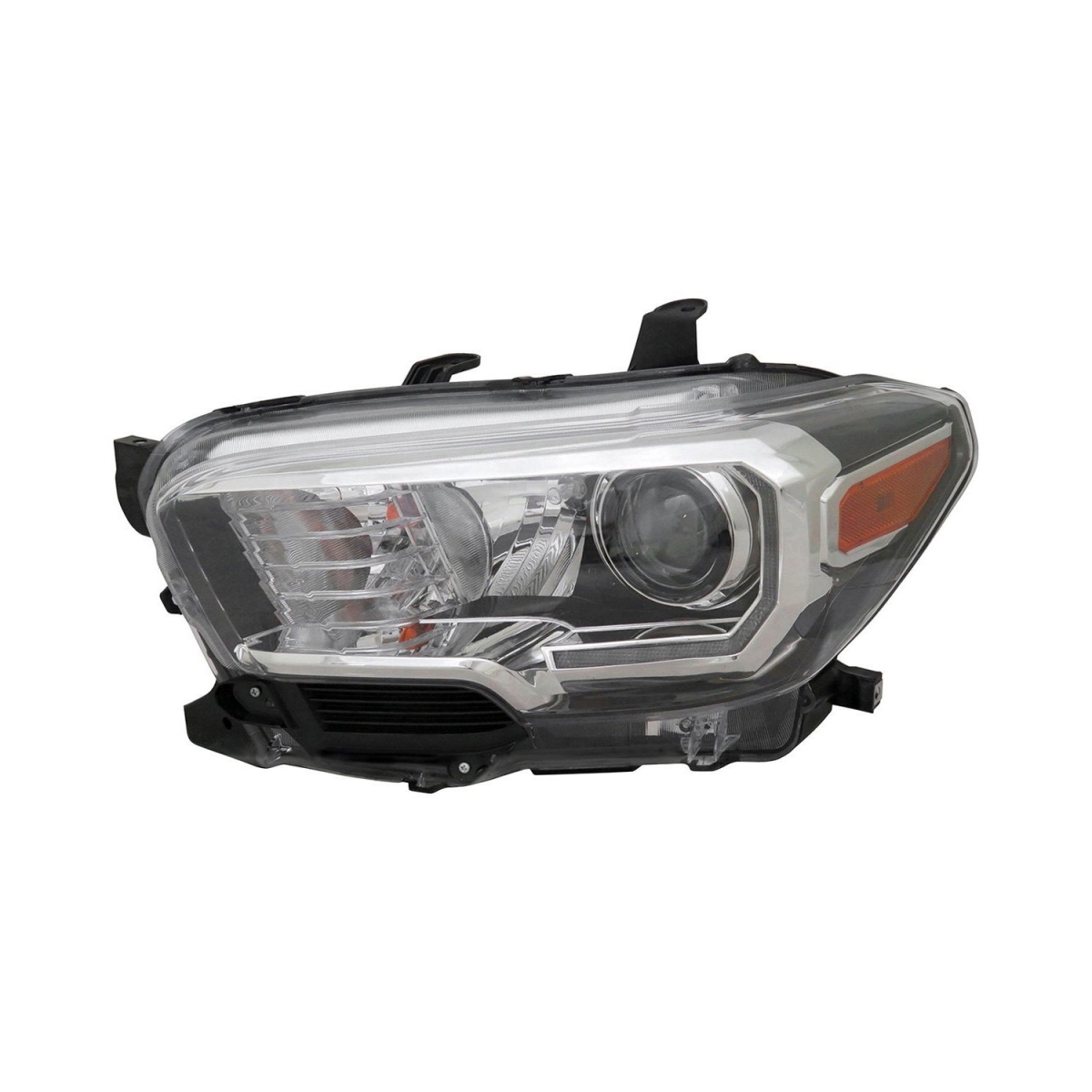 20-9750-80-9 Driver Side Halogen Headlight with LED DRL for 2016-2018 Toyota Tacoma - CAPA Certified