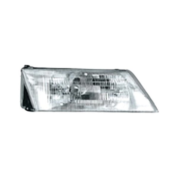 SHE1626-150-1 Left Driver Side Replacement Headlight for 1995-1997 Nissan 200SX & 1995-1998 Nissan Sentra 4 Door