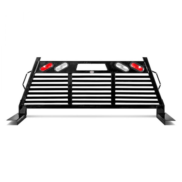 FRO110-20-0008 Full Louvered Lights Heavy Duty Headache Rack for 2020-2022 Chevrolet Silverado 2500 & 2020-2022 Chevrolet Silverado 3500