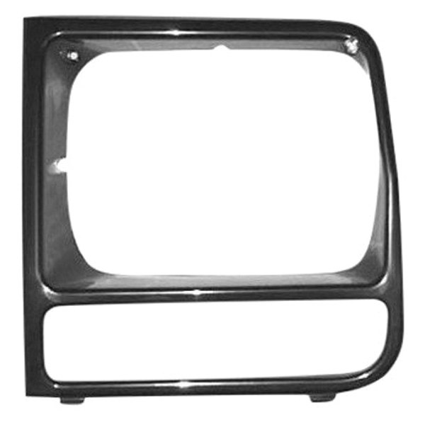 Left Hand Headlamp Door for 1997-2001 Cherokee, Black Smooth