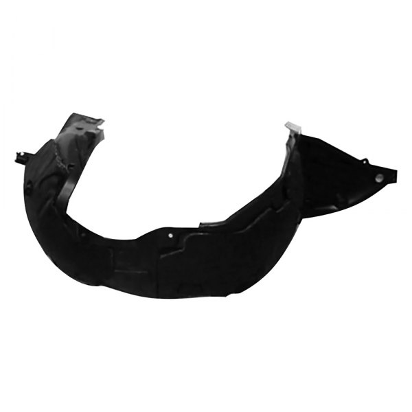 SHE1614D-24-2 Right Front Fender Inner Panel for 2010-2012 Sedan & 2013-2015 Nissan Altima, Black