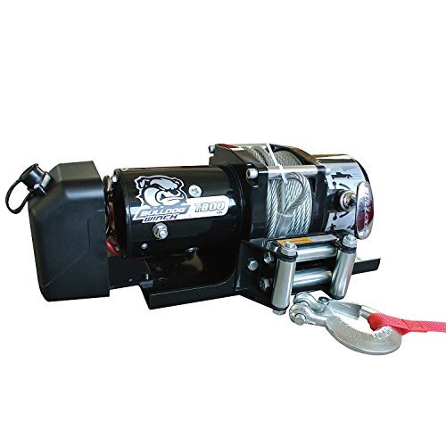 7800lb Trailer Winch, 47.5' Wire Rope, Roller Frld, Mnt Plate