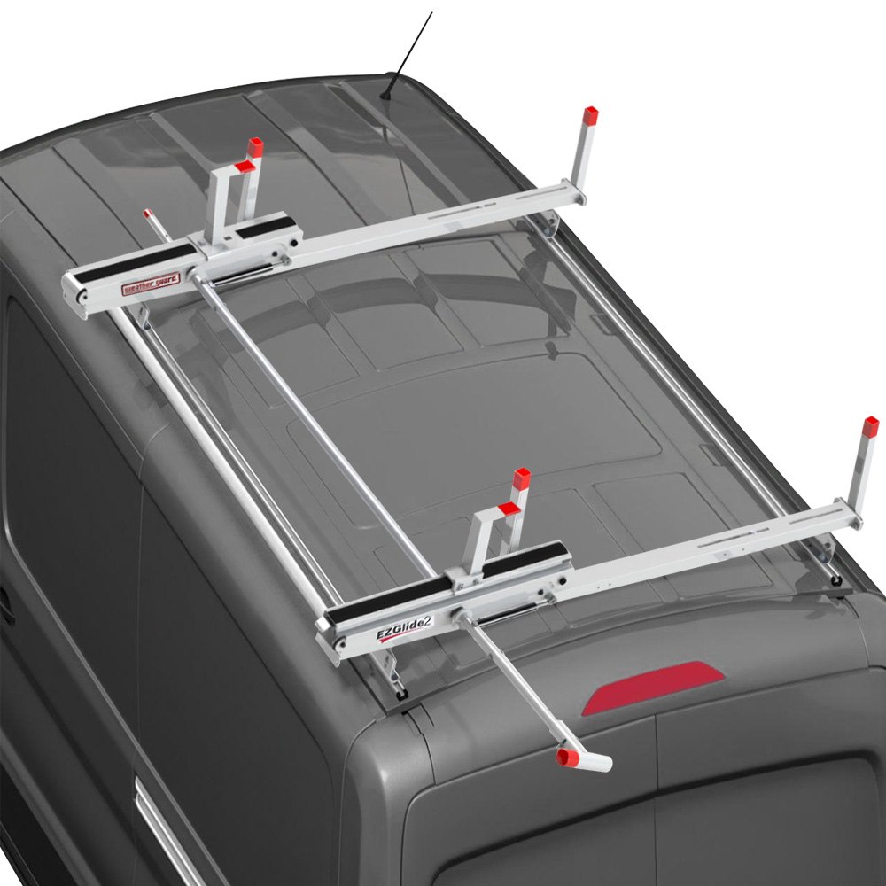 Weather Guard EZGLIDE2 Fixed Drop-Down Ladder Rack Compact - 2261-3-01