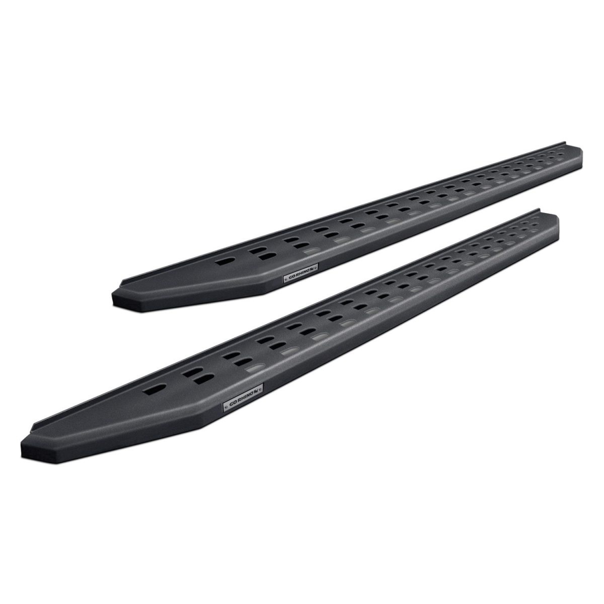 RHI69415587PC RB20 Running Boards Text Black Running Board for 15-18 F150-17-18 F150 Raptor & F250-F350 Super Crew