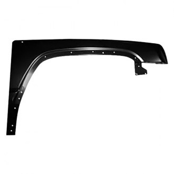 Right Fender for 2006-2010 Jeep Commander - Black - Right Side - Durable Plastic