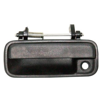 Left Hand Outer Door Handle with Man Locks for 1990-1993 Accord Coupe, Black
