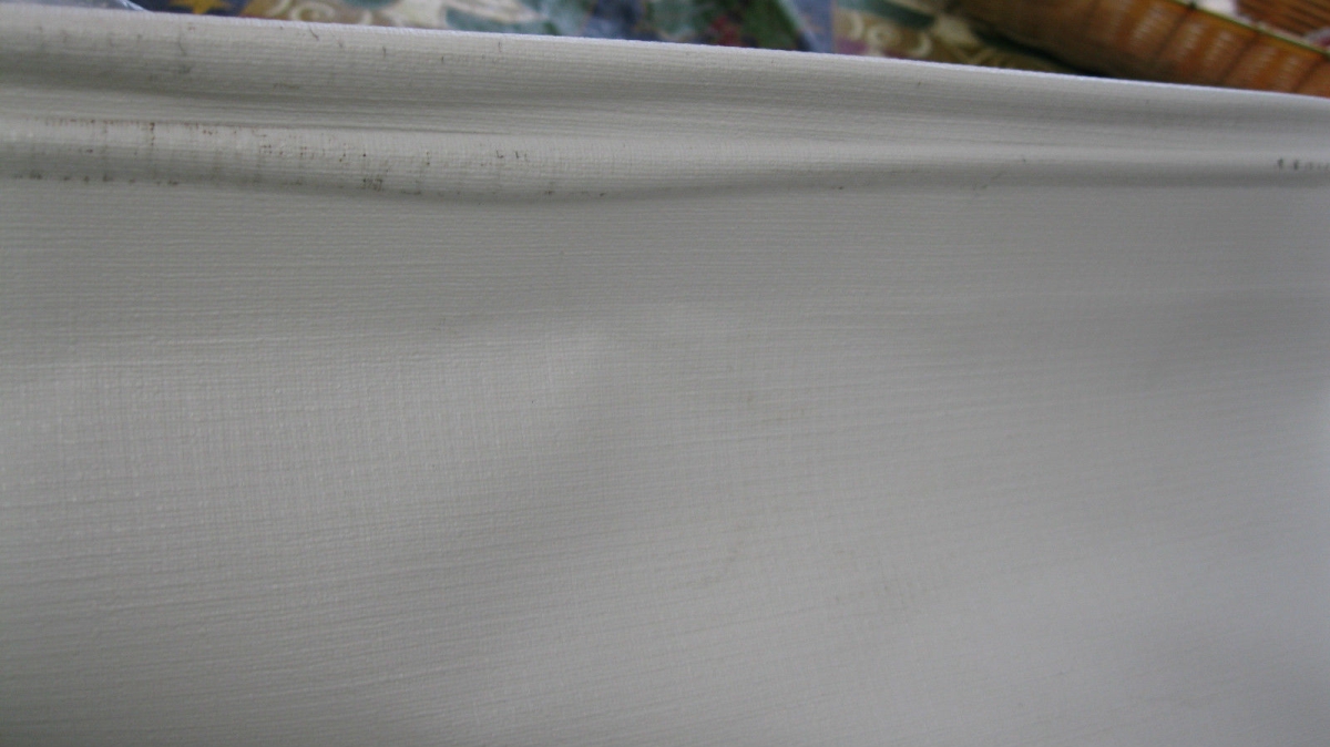 DOMT3106802CQ.600 Replacement Fabric Slide Topper, Polar White - 50 ft.