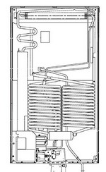 DOM3313470.003 Refrigerator Cooling Unit 606 with C-U Asm-606 & 626 Thermal Fuse