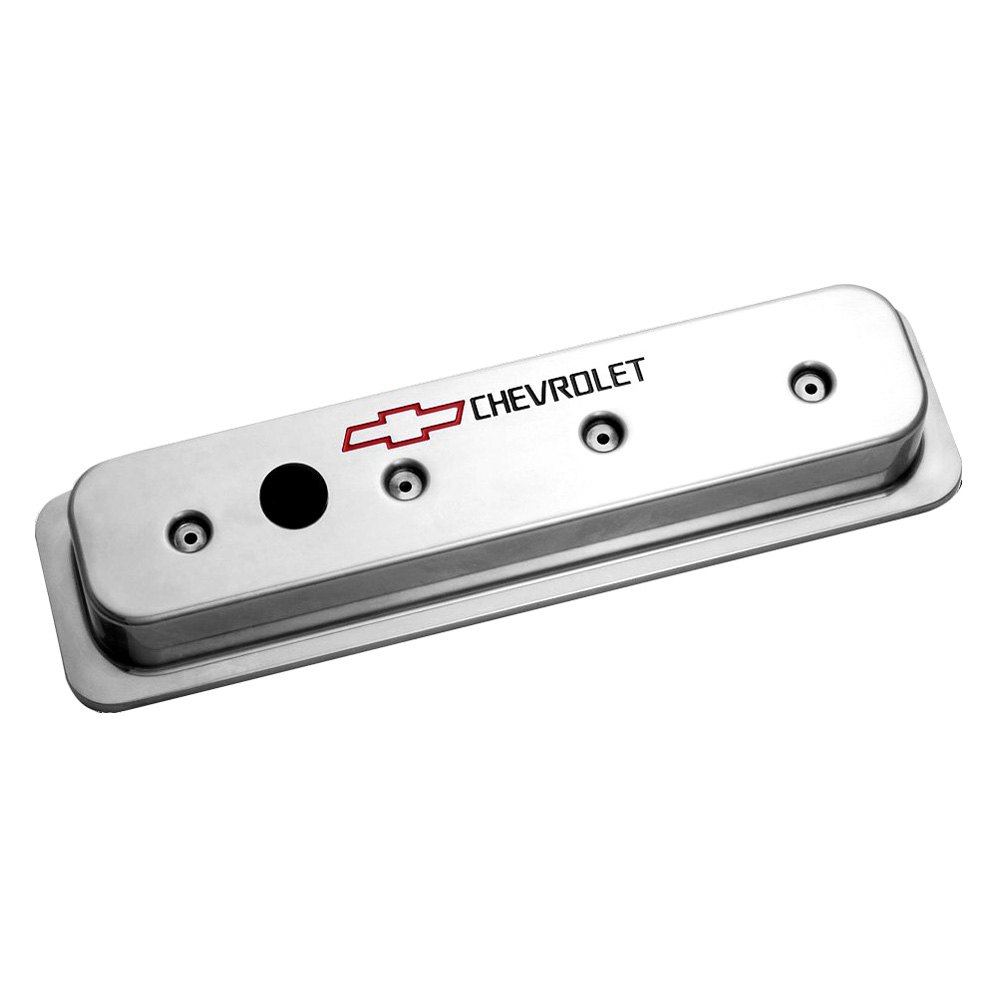 SBC Polished Die Cast Center Bolt Valve