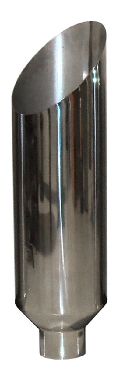 PYPEVT506-36AC Ford 6.0L Super Duty Power Stroke Diesel 6 in. Miter Cut Stainless Stack Kit