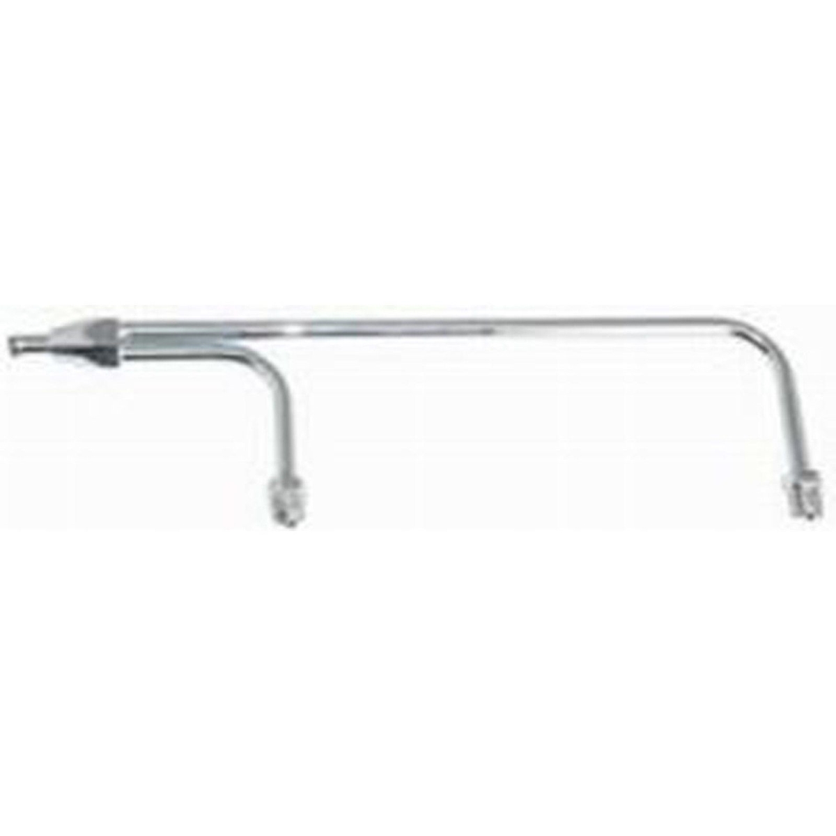 Chrome Fuel Line, Holley Quad Double Pumper