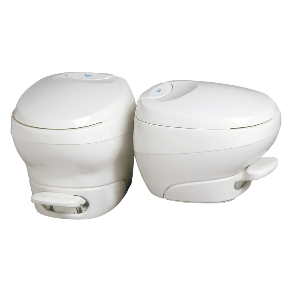 Thetford THE31119 Parchment Aqua Magic Bravura Low Profile Toilet -  Thetford Corporation