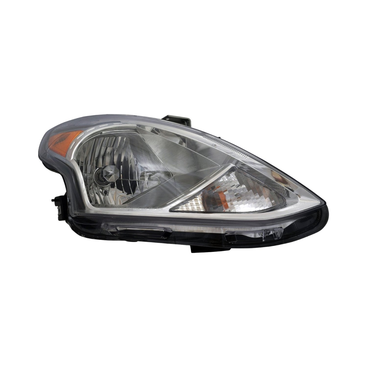 Picture of Sherman Parts SHE1601A-150Q-2 Right Passenger Side Replacement Headlight for Nissan Versa 2015-2019