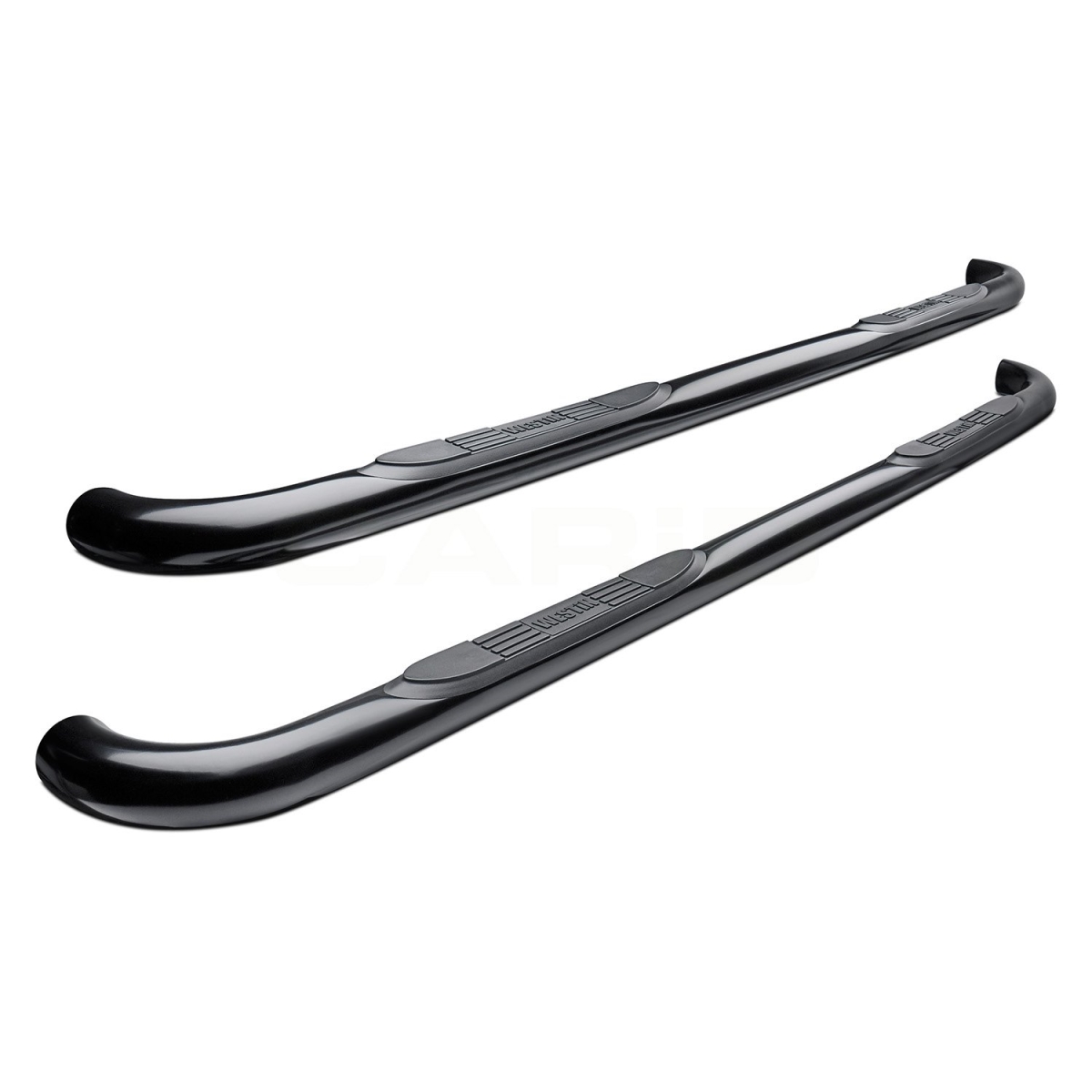 2006-2014 Honda Ridgeline 3 in. E-Series Cab Length Black Round Step Bars - Black - 3 in.