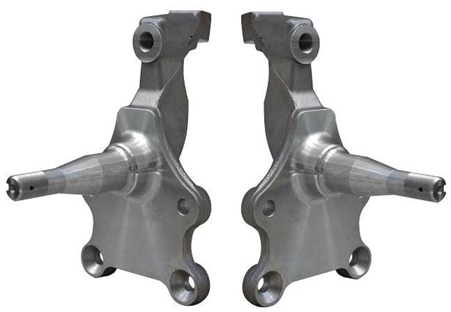 Ridetech 2 in. Drop, 1.5 in. Taller Spindle for 1967-1969 Chevy Chevy II