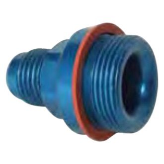 Edelbrock & Carter Afb Blue Carb Inlet Adapter, -6AN